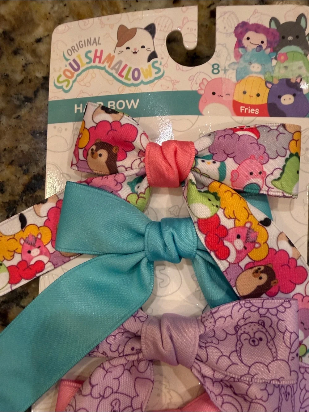 Squishmallows kids bow